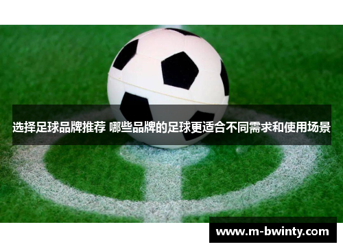 选择足球品牌推荐 哪些品牌的足球更适合不同需求和使用场景