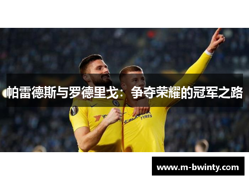 帕雷德斯与罗德里戈：争夺荣耀的冠军之路