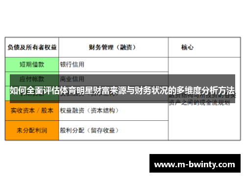 如何全面评估体育明星财富来源与财务状况的多维度分析方法