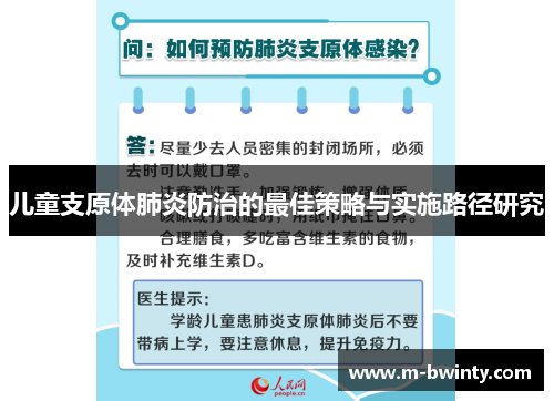 儿童支原体肺炎防治的最佳策略与实施路径研究