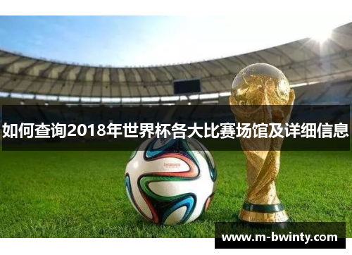 如何查询2018年世界杯各大比赛场馆及详细信息