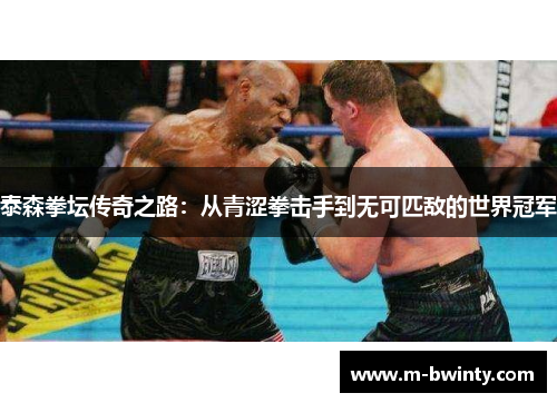 泰森拳坛传奇之路：从青涩拳击手到无可匹敌的世界冠军
