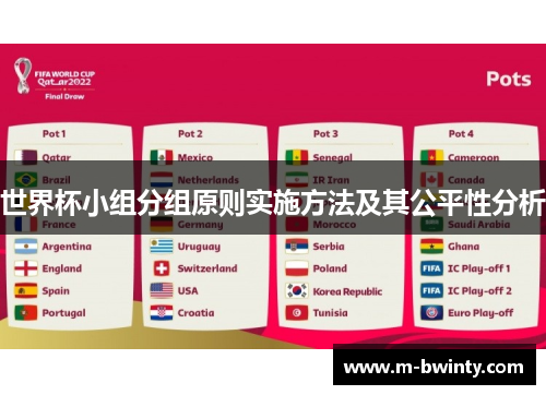 世界杯小组分组原则实施方法及其公平性分析